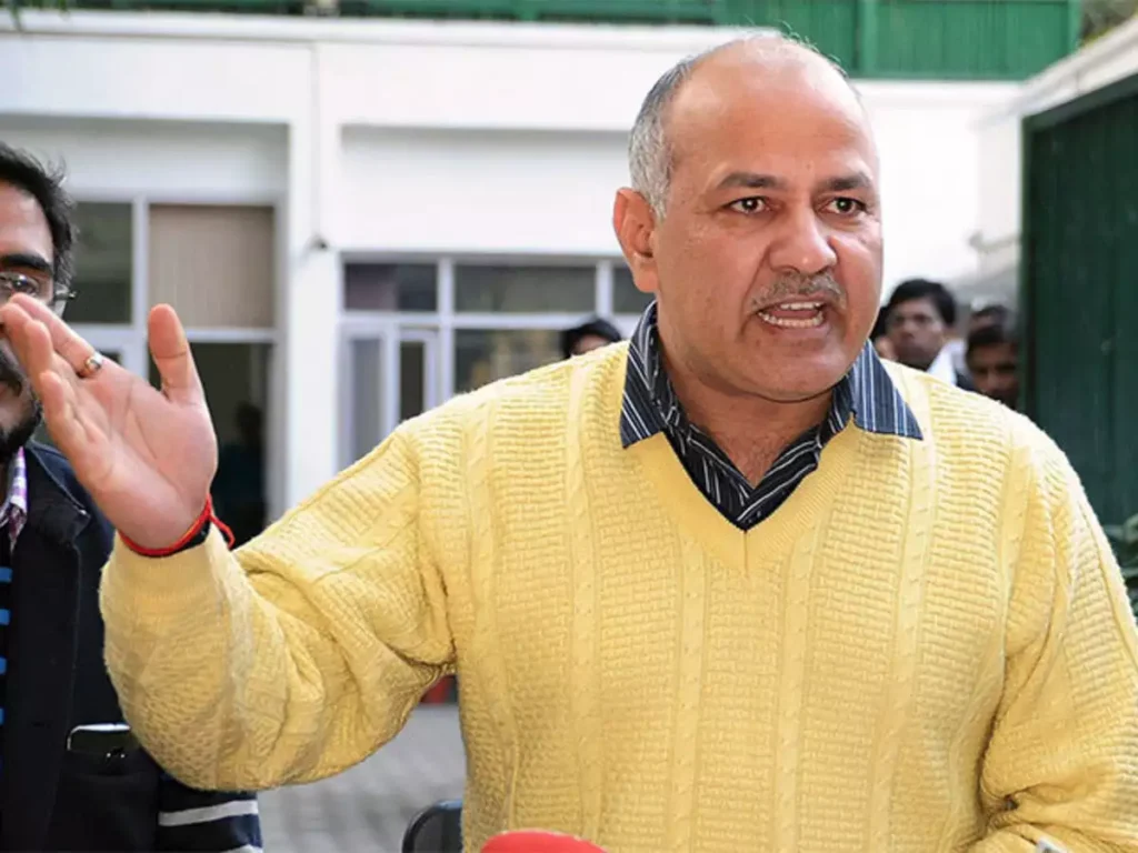 court grants bail to man who threw ink at manish sisodia